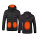 Куртка EHJ-01-9D - 9 heated zones input : 5V 2A, Dual control