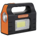Портативна сонячна станція JA-2007 (ЗУ шнур 220V, power bank, Li-Ion акум., сонячна батарея)