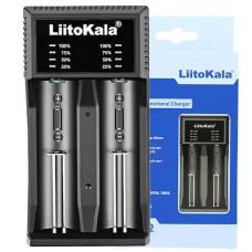 Зарядний пристрій LiitoKala Lii-C2 (2 канала, індикатор)
