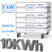 Система безперебійного живлення LIPOWER LiFePO4 PH5000E+BAT 51,2V (2 х 100Ah ​​5210Wh) 5kW