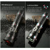 Ліхтар FLUORESCENCE AK177+LASER LED PM60-TG (ЗУ Type-C, 8x18650 power bank, zoom, 5 фільтрів)