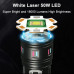 Ліхтар FLUORESCENCE AK177+LASER LED PM60-TG (ЗУ Type-C, 8x18650 power bank, zoom, 5 фільтрів)