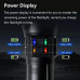 Ліхтар FLUORESCENCE AK177+LASER LED PM60-TG (ЗУ Type-C, 8x18650 power bank, zoom, 5 фільтрів)