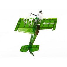 Літак Precision Aerobatics Addiction 1000мм KIT (зелений)