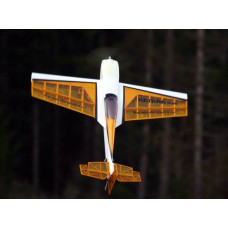 Літак Precision Aerobatics Katana Mini 1020мм KIT (жовтий)