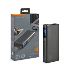 Power bank 20000mAh VIDEX VPB-323 130W PD100W + Display