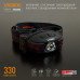  Ліхтар налобний VIDEX VLF-H015  (white+red)330Lm 5000K
