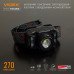 Ліхтар налобний VIDEX VLF-H045Z (white+red) 270Lm 5000K