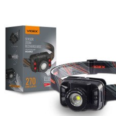 Ліхтар налобний VIDEX VLF-H045Z (white+red) 270Lm 5000K