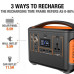 Акумулятор портативний Power station YW-500, 600W